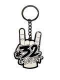 32 GANG METAL KEYCHAIN