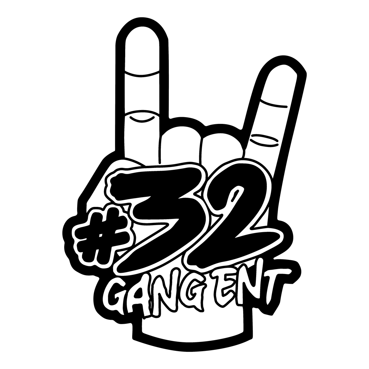 32 GANG DECAL